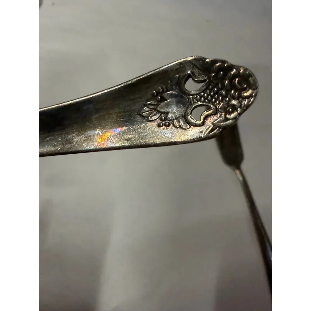 Holmes & Edwards Lovely Lady 1937 Silverplate 4 Pc Serving Set Ladle Spoons